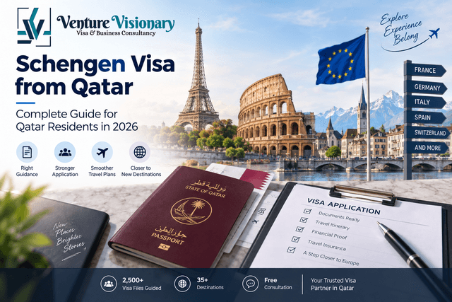 Schengen Visa from Qatar: Complete Guide for Qatar Residents in 2026